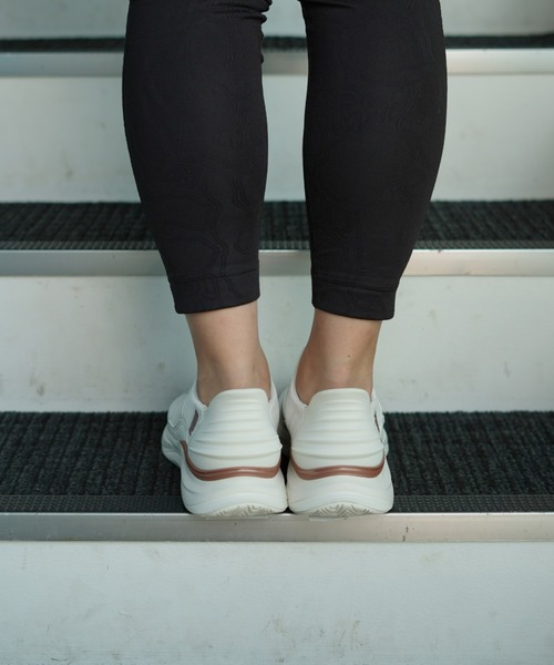 「Alexander McQUEEN PUMA」 ローカットスニーカー 25.0cm ブラック×ホワイト レディース_画像9