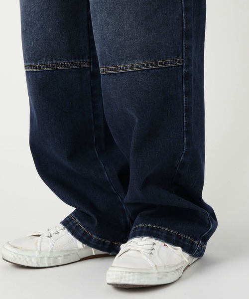 Dickies（ディッキーズ） ワイドパンツ ジーンズ ダブルニーワーク