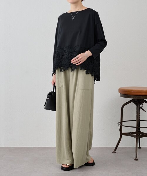 BEARDSLEY（ビアズリー） tシャツ 「完売カラー追加検討中」裾レース