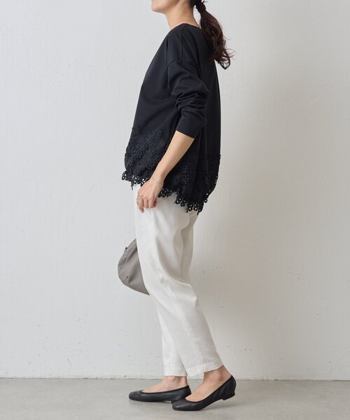 BEARDSLEY♡新品タグ付裾レースカットソーベージュ 完売色 BEARDSLEY♡新品タグ付裾レースカットソーベージュ 完売色 完売カラー