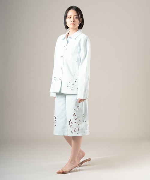 美品　levi's コットンツイル　トラッカージャケット　44 サックスブルー Levi's（リーバイス） デニムジャケット gジャン BLUETAB(TM
