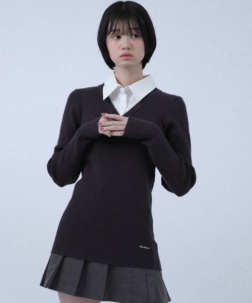 「FCMM」 長袖ニット SMALL ブルー レディース_画像7