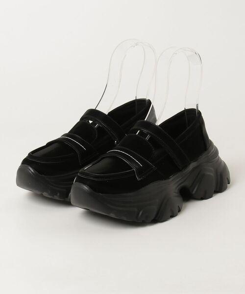 『新品タグ付き』MARECHAL TERRE　メリージェーンローファー　ブラック MARECHAL TERRE（マルシャルテル） ローファー メリージェーン