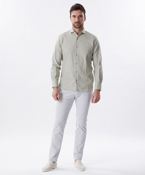 EPOCA UOMO（エポカ ウォモ） シャツ ドビーストレッチシャツ メンズ