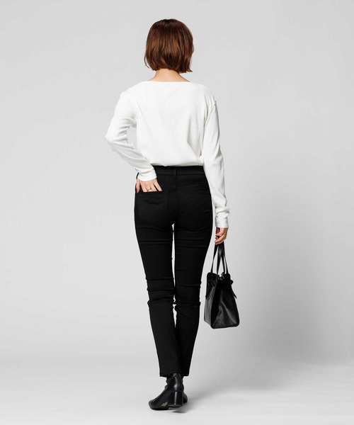 「EDWIN」 パンツ X-SMALL ブラック レディース_画像2