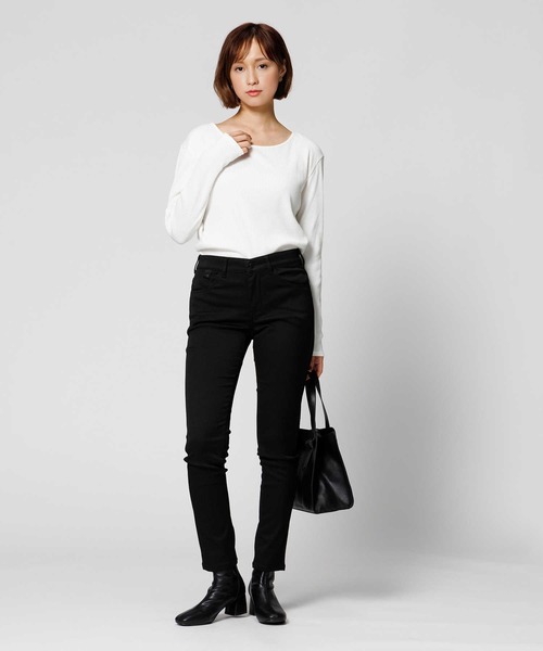 「EDWIN」 パンツ X-SMALL ブラック レディース_画像3