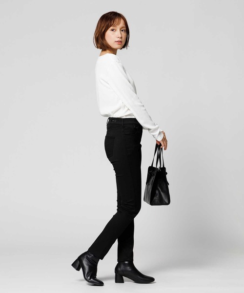 「EDWIN」 パンツ X-SMALL ブラック レディース_画像4