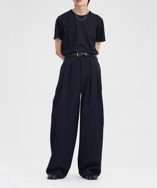 LAPIIS スラックス MEDIUM スモークグレー メンズ : ZOZOTOWN Yahoo!店