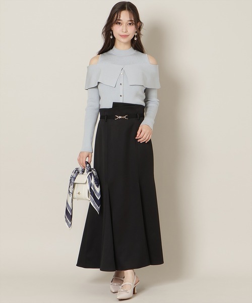 WILLSELECTION（ウィルセレクション） ロング スカート ビットベルト