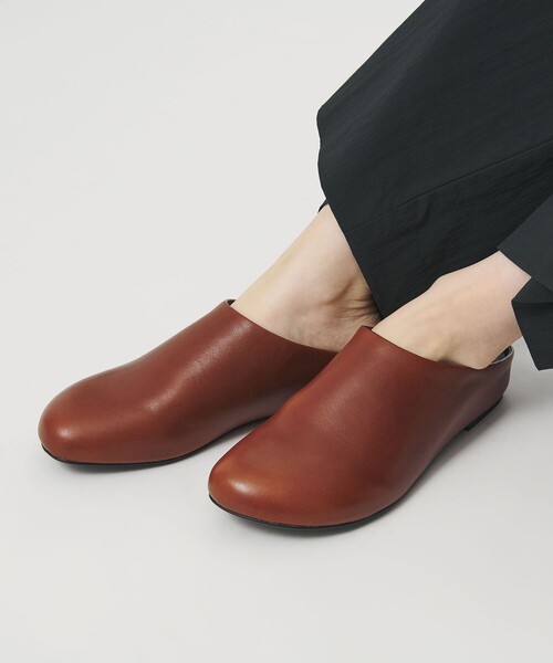 BEAUTY＆YOUTH UNITED ARROWS スリッポン レザー インヒール 