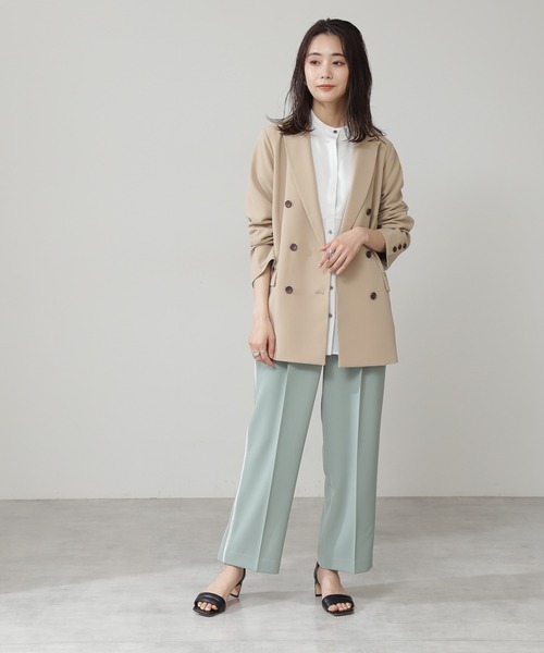 「N.（N. Natural Beauty Basic）」 テーラードジャケット SMALL ベージュ レディース_画像2