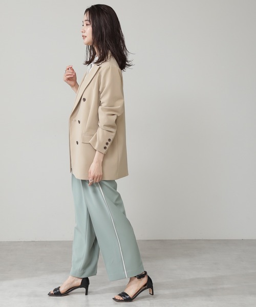 「N.（N. Natural Beauty Basic）」 テーラードジャケット SMALL ベージュ レディース_画像3