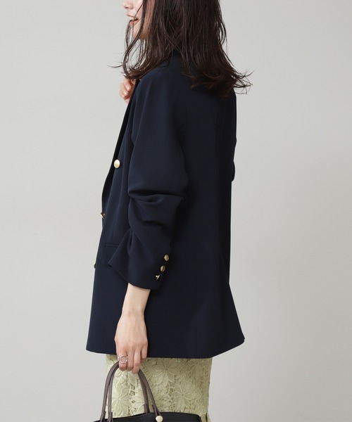 「N.（N. Natural Beauty Basic）」 テーラードジャケット SMALL ベージュ レディース_画像9