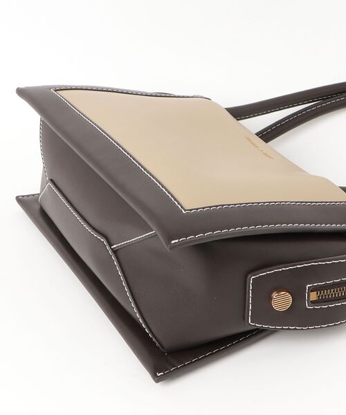 【美品】ベージュトートバッグCharles&keith CHARLES ＆ KEITH（チャールズ&キース） 「CHARLES & KEITH」 トート