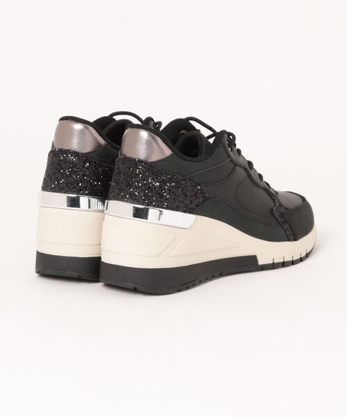 「HIMIKO」 ローカットスニーカー 22.5cm ブラック レディース_画像2