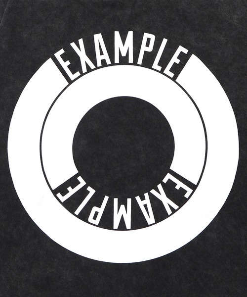EXAMPLE（エグザンプル） tシャツ EXAMPLE ROUND LOGO L/S TEE メンズ