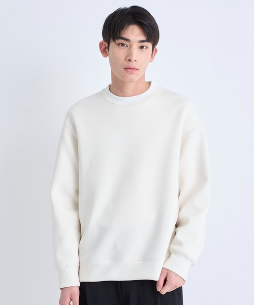 「STUDIOUS」 長袖Tシャツ 2 ブラック メンズの画像