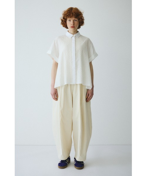 バックロングシャツ HeRIN.CYE ブラウス シャツ Back long shirt バックロングシャツ