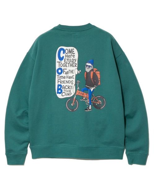 「go slow caravan」 スウェットカットソー LARGE チャコールグレー メンズ_画像8