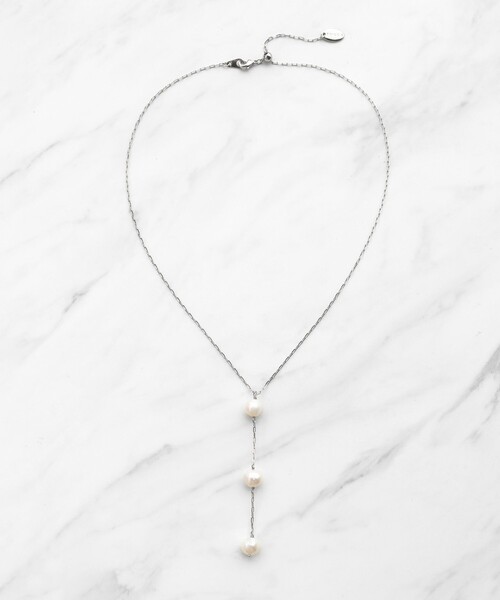 ネックレス TROIS PERLE NECKLACE 淡水パールネックレス レディースの画像