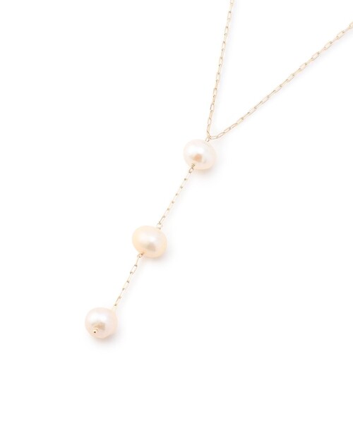 ネックレス TROIS PERLE NECKLACE 淡水パールネックレス レディースの画像