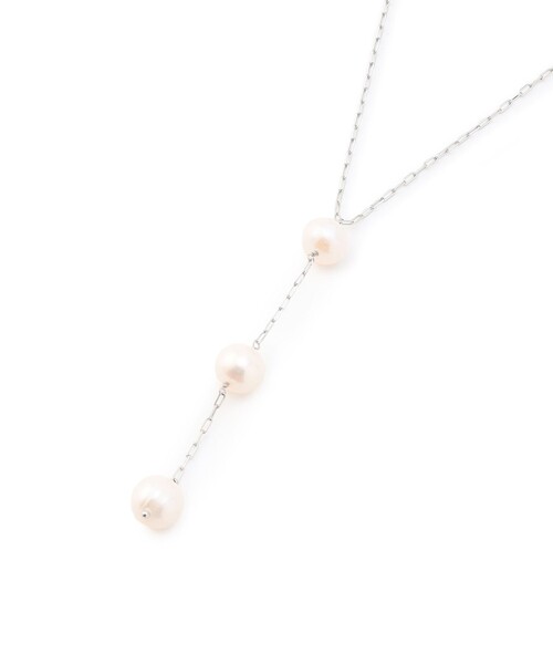 ネックレス TROIS PERLE NECKLACE 淡水パールネックレス レディースの画像