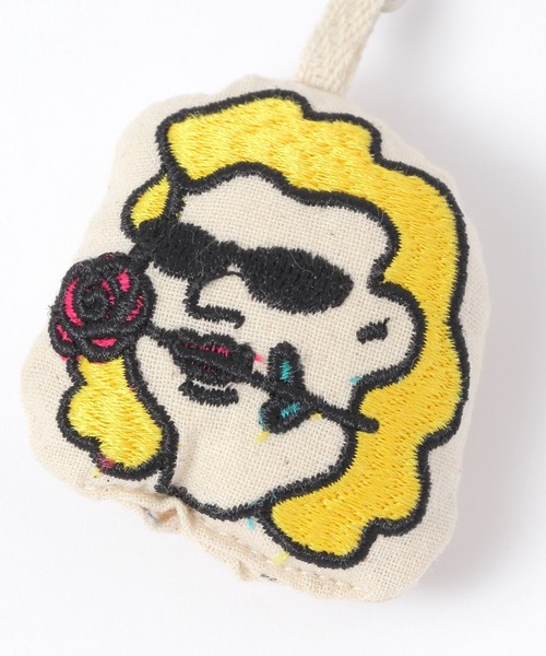niko and…（ニコアンド） キーホルダー 「Super Mom」刺繍キーホルダー
