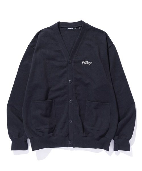 XLARGE（エクストラ ラージ） カーディガン M ブラック メンズ 