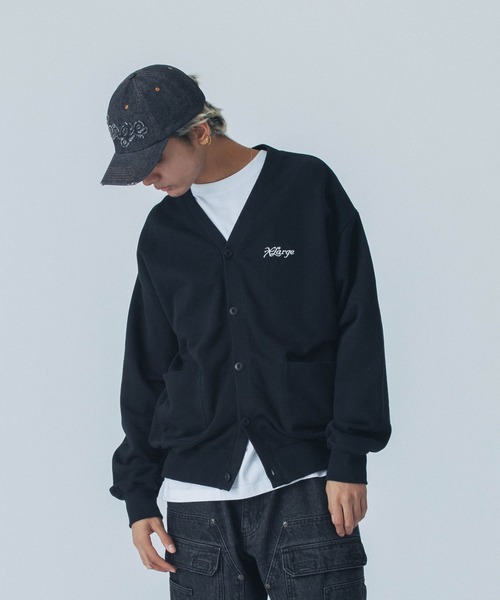 XLARGE（エクストラ ラージ） カーディガン M ブラック メンズ 
