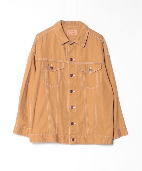 SLY JEANS ブラウンデニムジャケット a♡専用 SLY JEANS ブラウン 