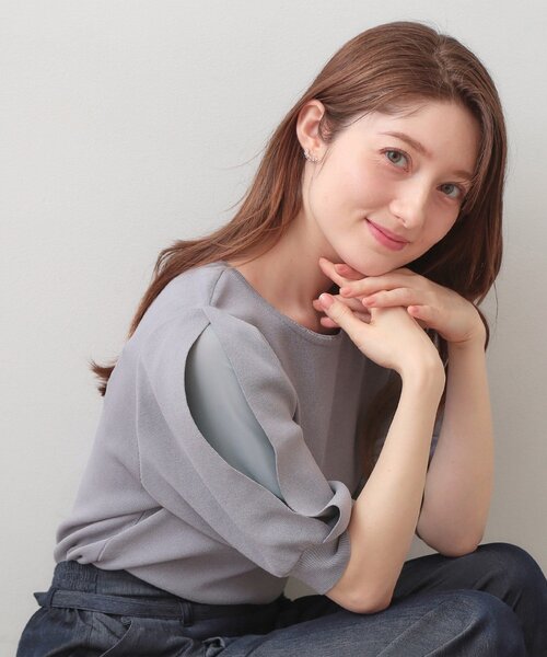 index（インデックス） uvカット ニット セーター 「接触冷感」クール