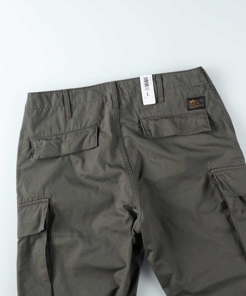 「Alpha Industries」 カーゴパンツ M ダークグレー メンズ_画像4