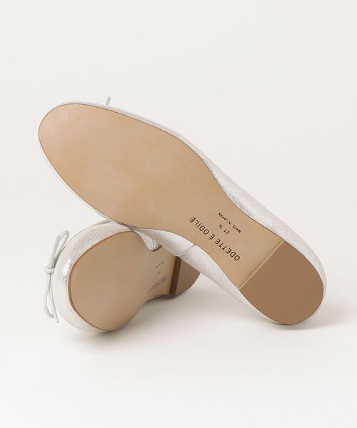 「ODETTE E ODILE」 フラットパンプス 23.5cm ブラック レディース_画像3