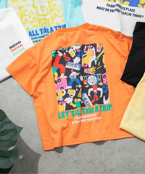 BREEZE（ブリーズ） tシャツ 速乾 「吸水速乾」アクティブグラフィック
