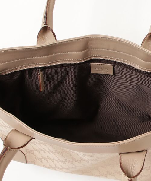 GUCCI（グッチ） GGキャンバス トートバッグ - ベージュ レディース
