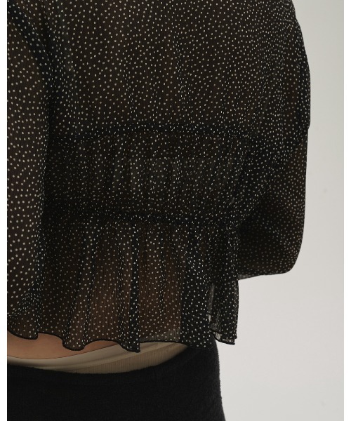 TODAYFUL todayful カーディガン Shirring Dot Cardigan レディース