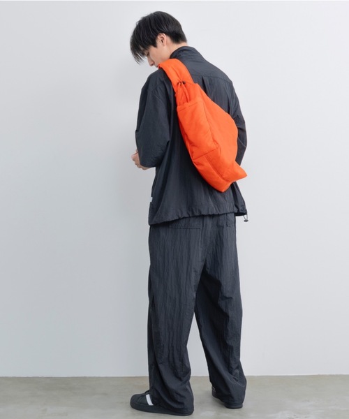 「SINSS」 イージーパンツ LARGE ブラック メンズ_画像2