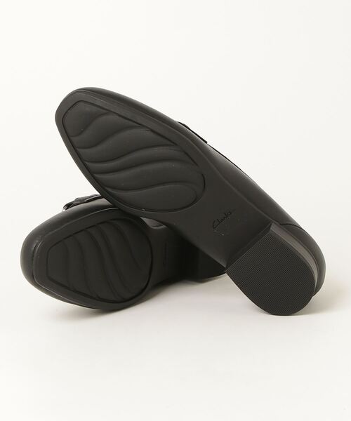 「Clarks」 フラットパンプス UK4.5 ブラック レディース_画像3