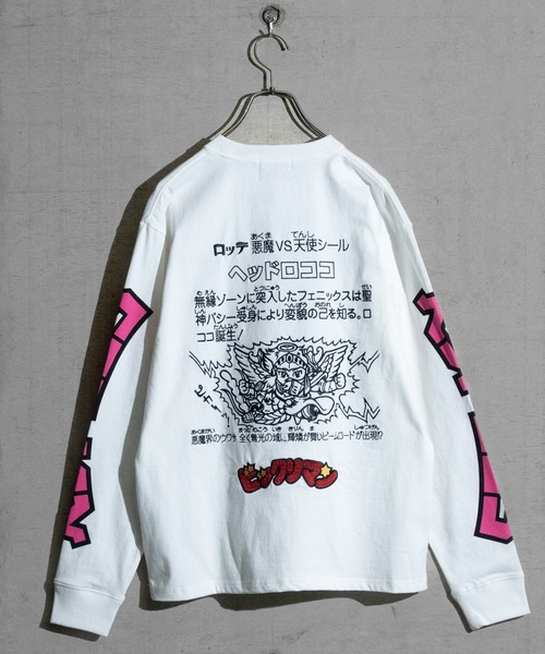 「JOHN'S CLOSET」 「ビックリマン」長袖Tシャツ LARGE ブラック メンズ_画像3