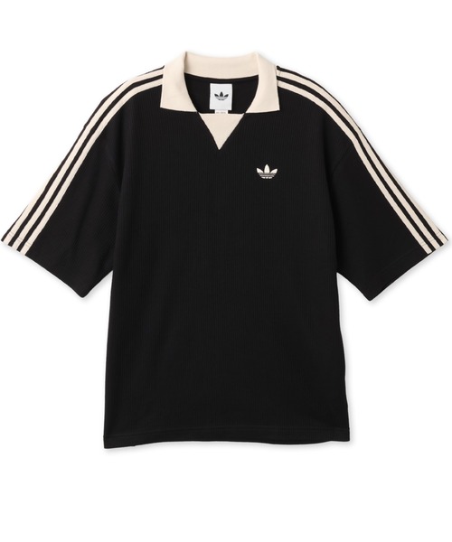 adidas（アディダス） ポロシャツ 半袖 adidas WAFFLE JERSEY