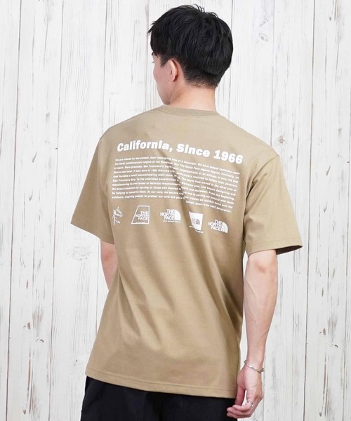 「THE NORTH FACE」 半袖Tシャツ L ネイビー メンズ_画像3