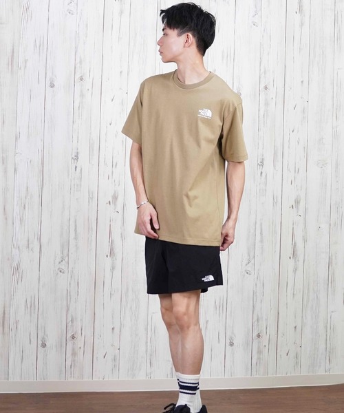 「THE NORTH FACE」 半袖Tシャツ L ネイビー メンズ_画像4