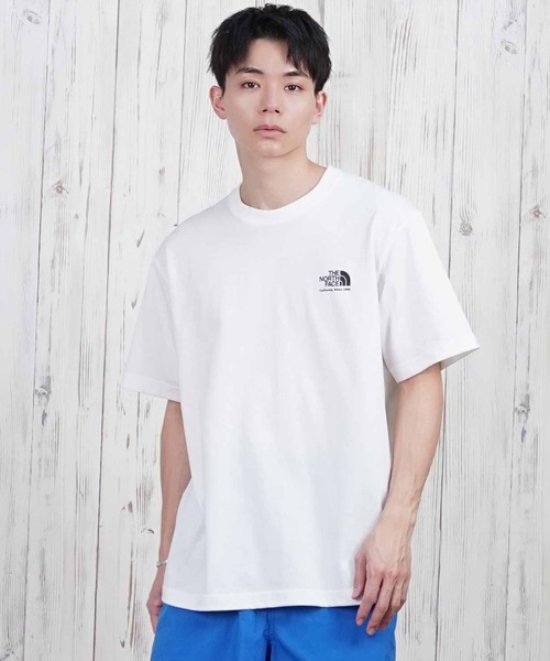 「THE NORTH FACE」 半袖Tシャツ L ネイビー メンズ_画像6