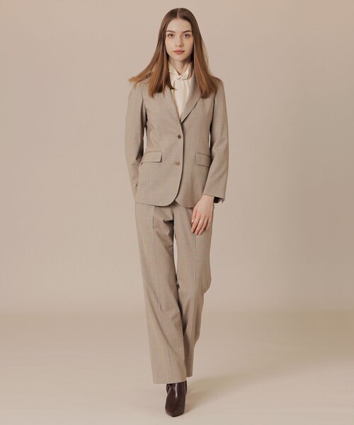 「MACKINTOSH LONDON」 長袖ブラウス 38 ダークブラウン レディース_画像4