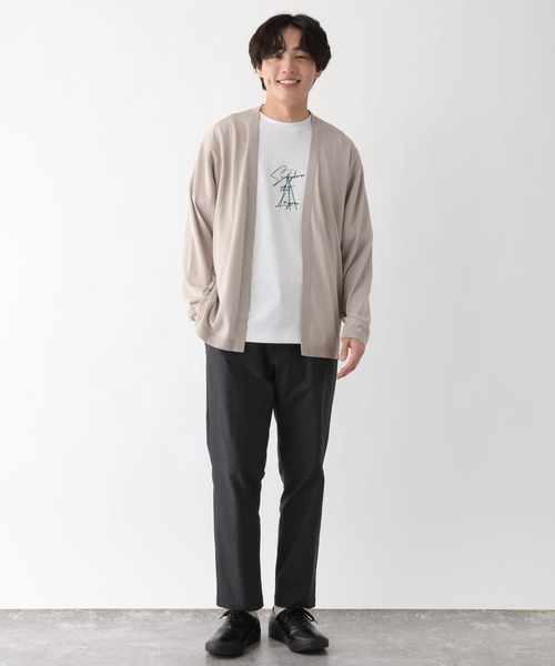 「GLOBAL WORK」 イージーパンツ LARGE ブラック メンズ_画像2