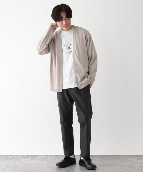 「GLOBAL WORK」 イージーパンツ LARGE ブラック メンズ_画像4