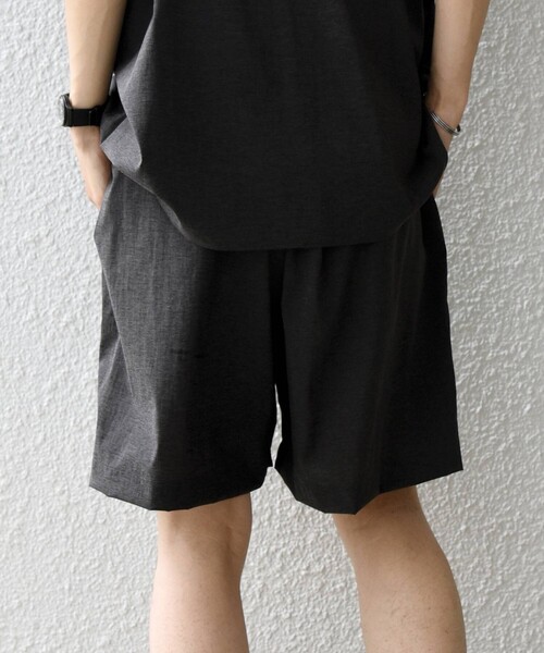 SHIPS any パンツ any:「接触冷感/UVカット」VEILICE イージーショーツ