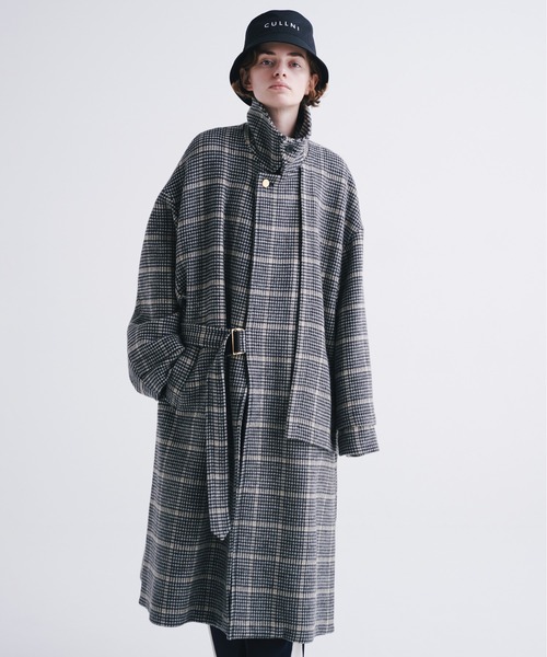 「CULLNI」 ハット ONESIZE ブラウン メンズ_画像2