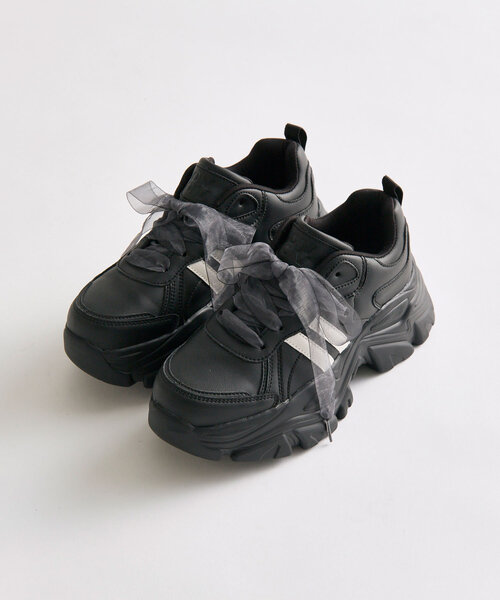 「OLIVE des OLIVE」 ローカットスニーカー LARGE サックスブルー レディース_画像8