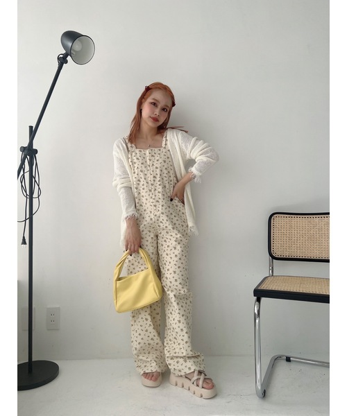 「JUMELLE」 オーバーオール S ベージュ レディース_画像5